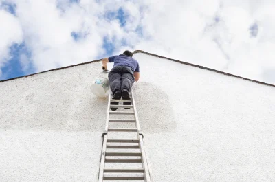 Peinture extérieure à Brizay — façades et ravalement
